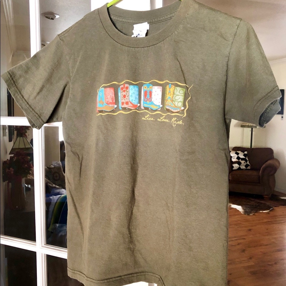 Cowgirl T-Shirt S Glitter